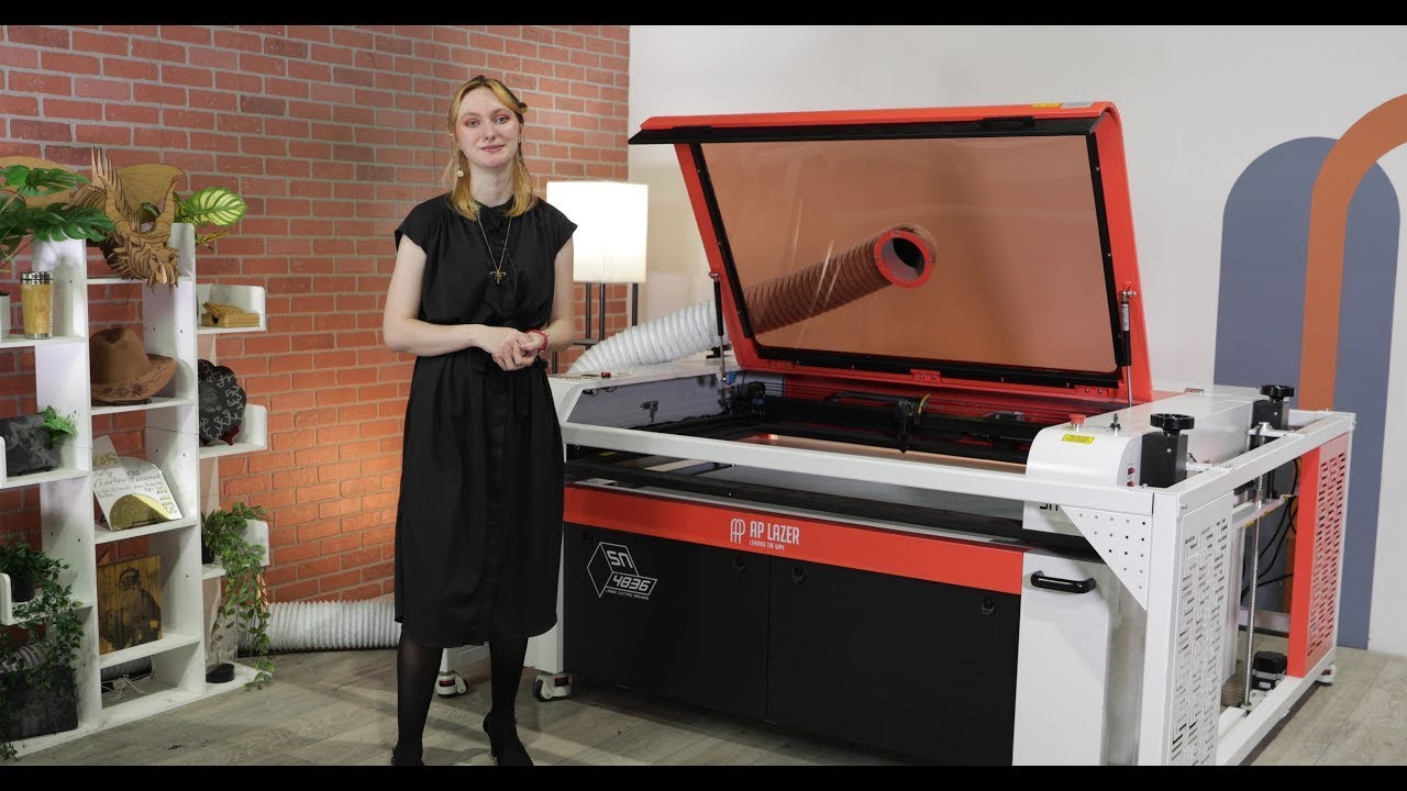 Video Thumbnail: AP Lazer SN4836 Low Rider | Laser Engraver and Cutter Overview