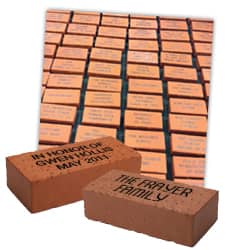 Engraved Bricks for Fundraisers Brick Engraving for Fundraisers