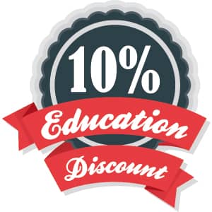 education discount for laser machine