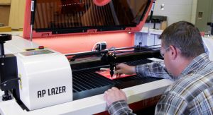 guy adjusting machine alignment and leveling