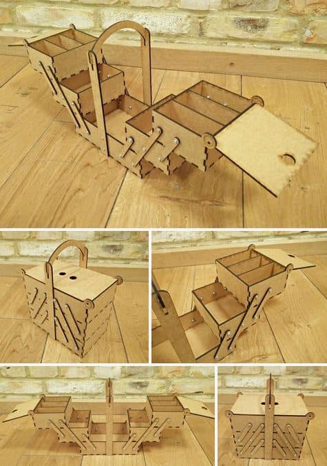 laser cut wood pivoting box laser cut wood pivoting box